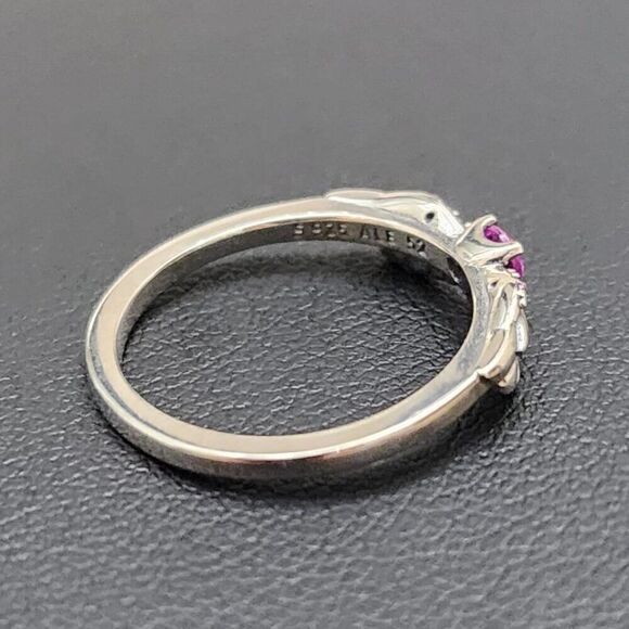 Pandora Sparkling Angel Wing Ring Size 7.5 - Picture 4 of 6